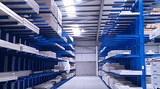 Rayonnage cantilever