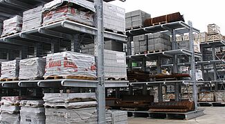 Rayonnage cantilever