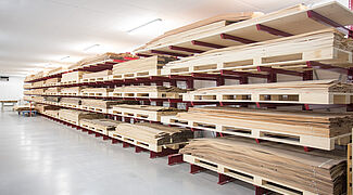 automatic warehouse, cantilever racking