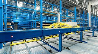 automatic warehouse timber storage