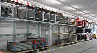 cantilever racking galvanized