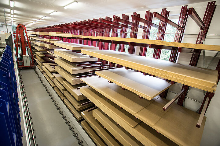 Automatic storage warehouse